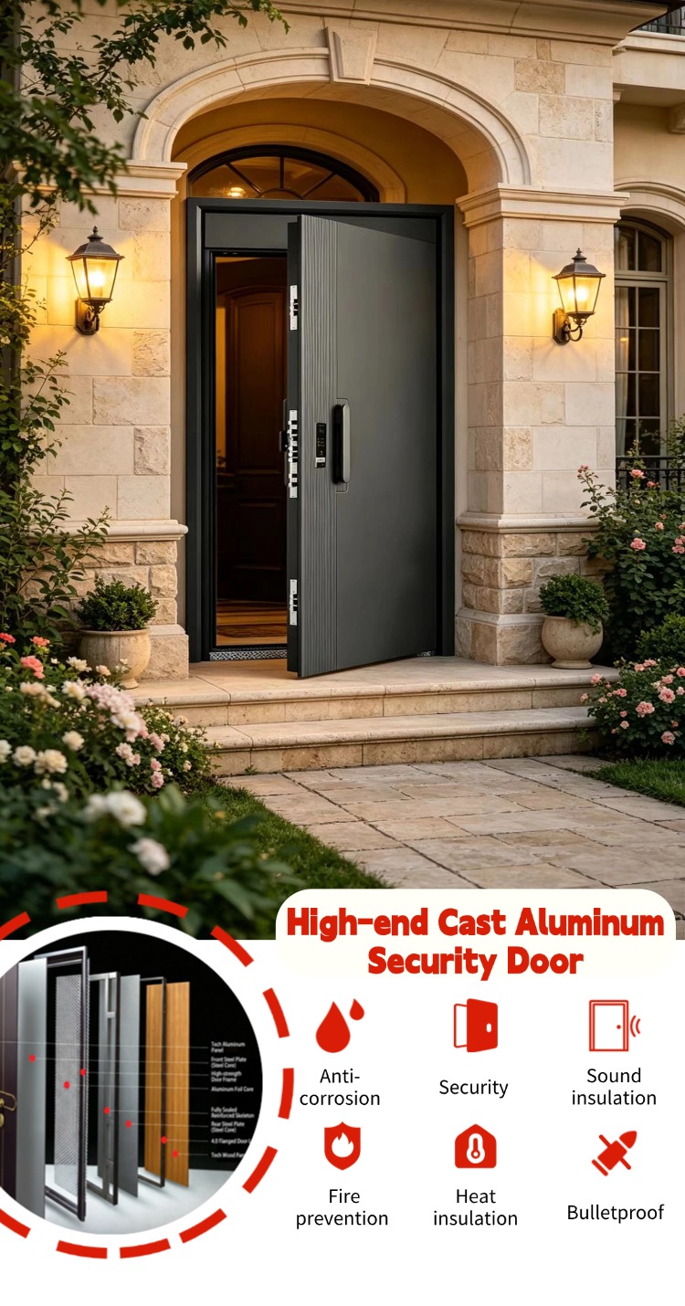 High-end cast aluminum explosion-proof doors