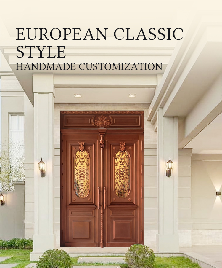 Luxury Copper Door Detail 6