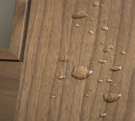 Eco friendly PU lacquer finishing