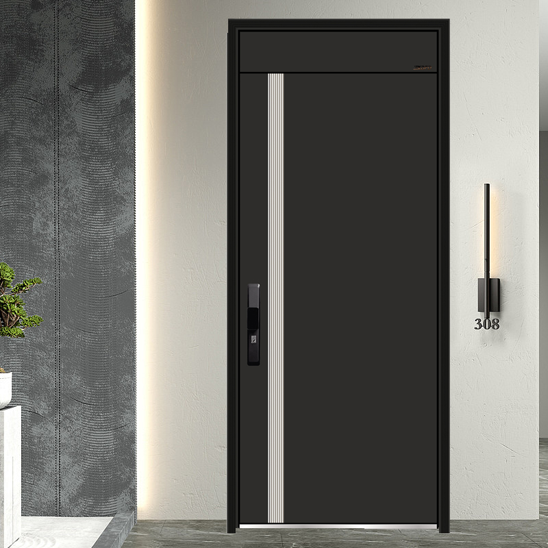 90mm Best Selling Steel Security Main Door Design Exterior Bullet Proof High Security Residential Doors