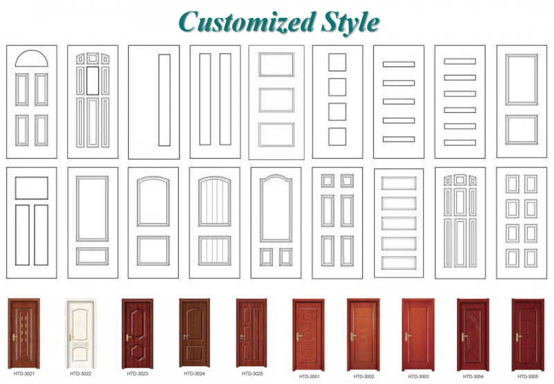 Modern Cast Aluminum Pivot Door - Heavy Duty Security Entrance Door for Main Entry