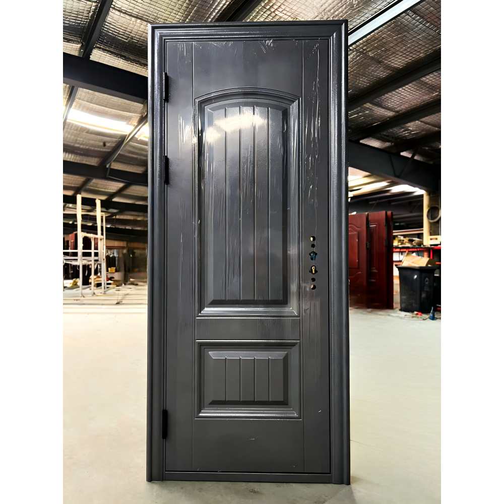 High-End Residential Armored Security Door Soundproof Anti-Theft Exterior Armored Door for Apartment &amp; Villa Project