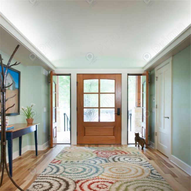 Sound Insulating Wooden Door Reduces Noise Pollution, Thick Wood, Well - Fitted, Ideal for Quiet Spaces Like Bedrooms, Studios