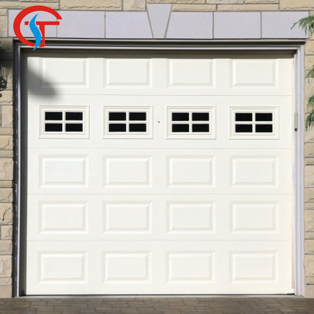 Sectional garage door