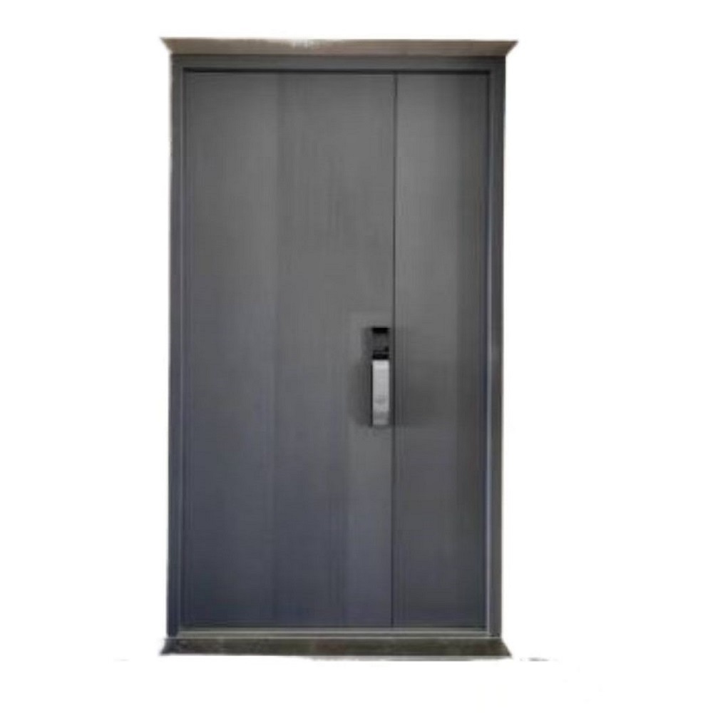 Carved aluminum door model A