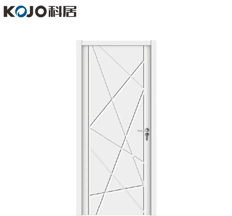 Indoor Waterproof WPC Wooden Door for Bathroom and Kitchen