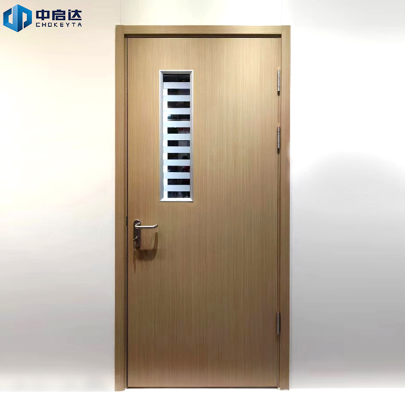 Intelligent Anti-Theft Steel Wood Composite Fireproof Sound Insulation Armored Door for Interior Home Office Bedroom Entry