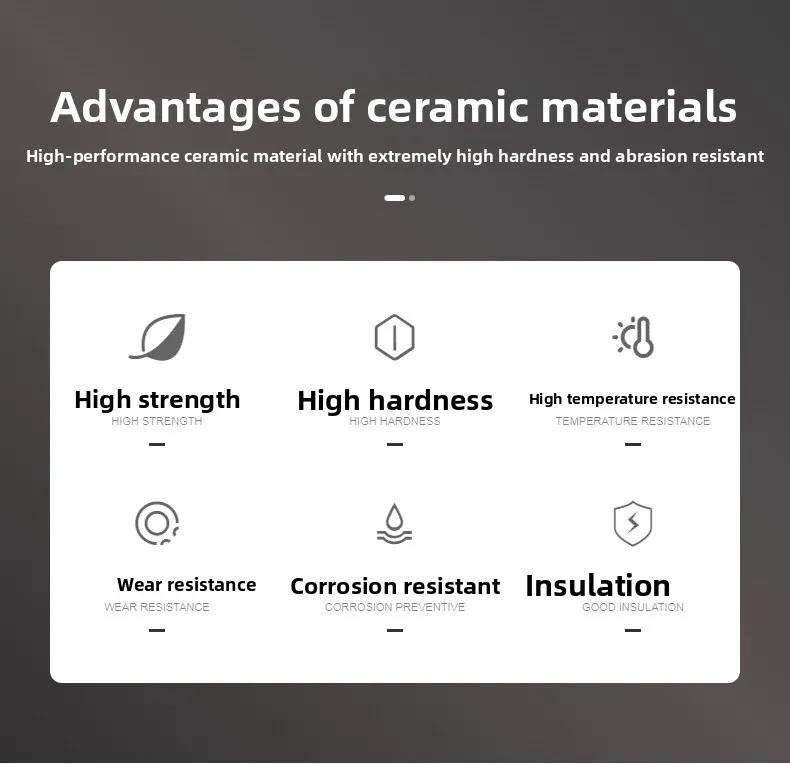 High Precision Ceramic Shaft Rod