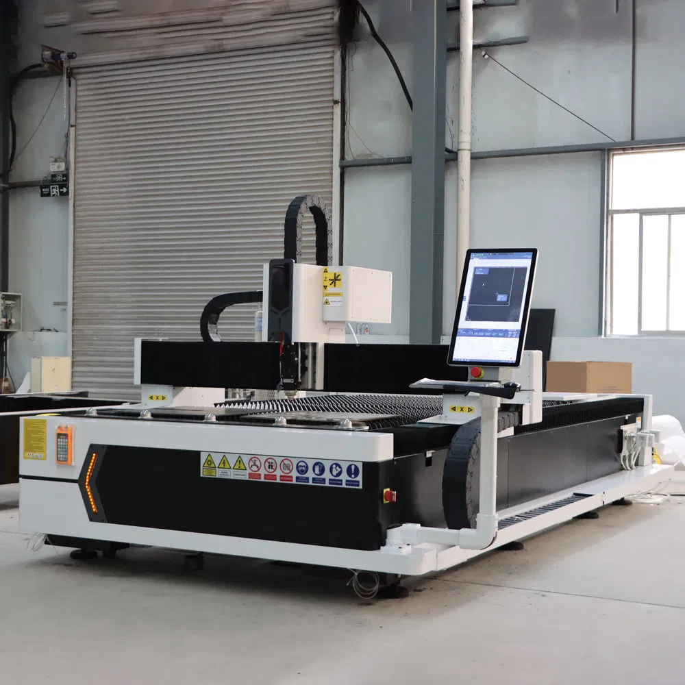 Low Noise Industrial Fiber Laser Cutting System for Signage Boards