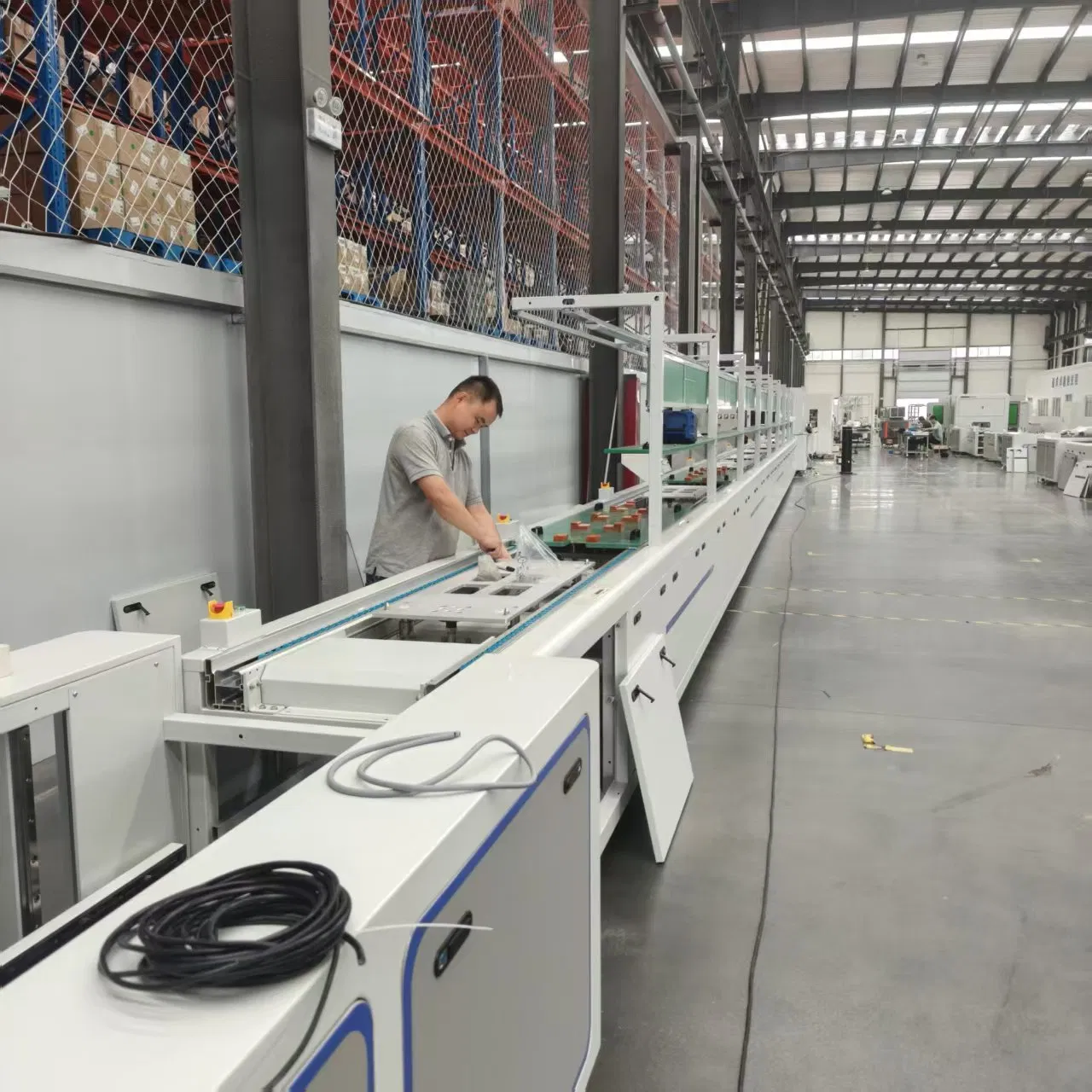 High-Precision Battery Manufacturing Line with Advanced Quality Assurance Systems