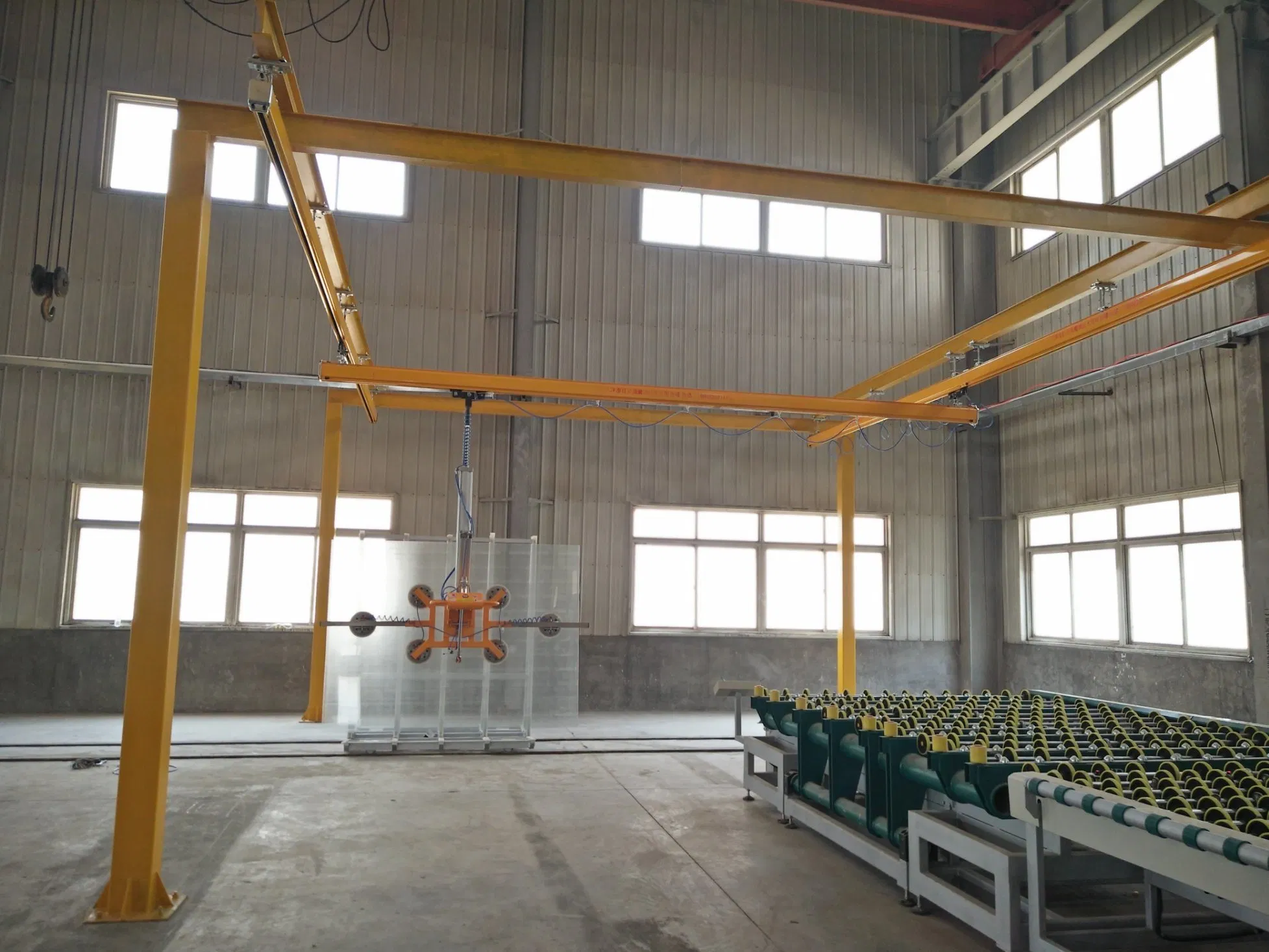 Producation Line Used Porch-Shaped Overhead Vacuum Lifter System