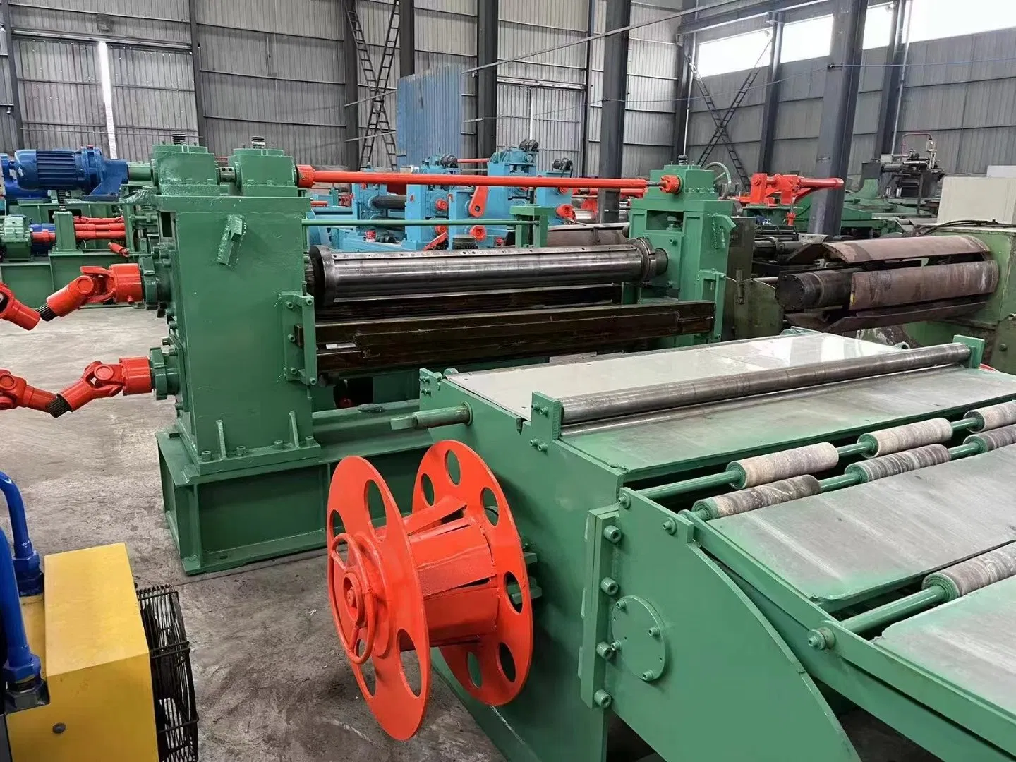 Only Slightly Used Automatic Steel Coil 1650*0.3-3.0 Slitting Line