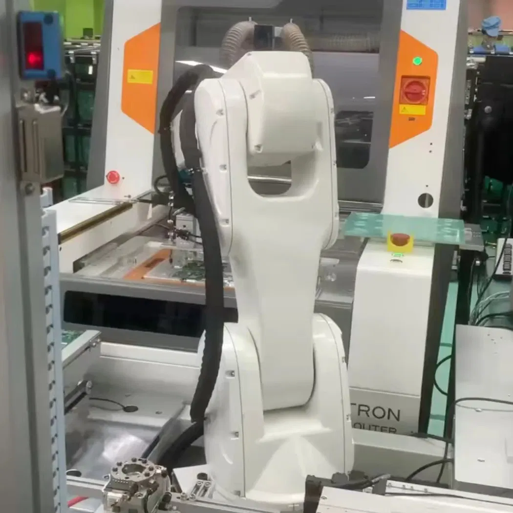 Ra PCB Separation Collaborative Robot for SMT Electronic Assembly Line, Equipped with Laser/V-Cut Dual Mode/± 0.02mm Precision Cutting Equipment
