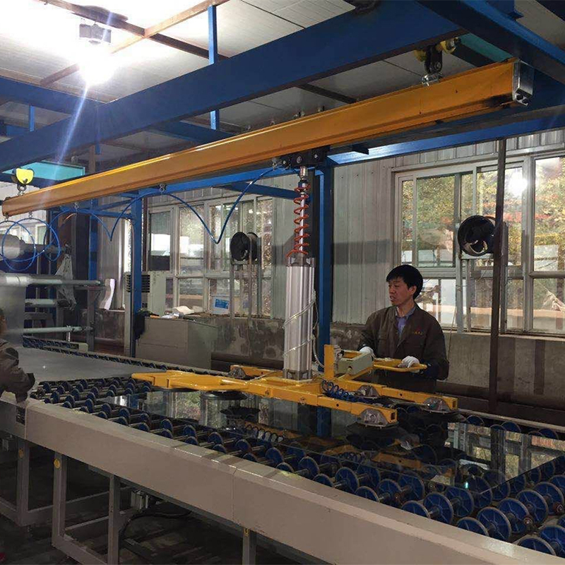 Portal Frame Shape Glass Sucker Lifting Equipment Overhead Crane Glass Lifter System Vacuum Glass Sucker Railing System Handling System