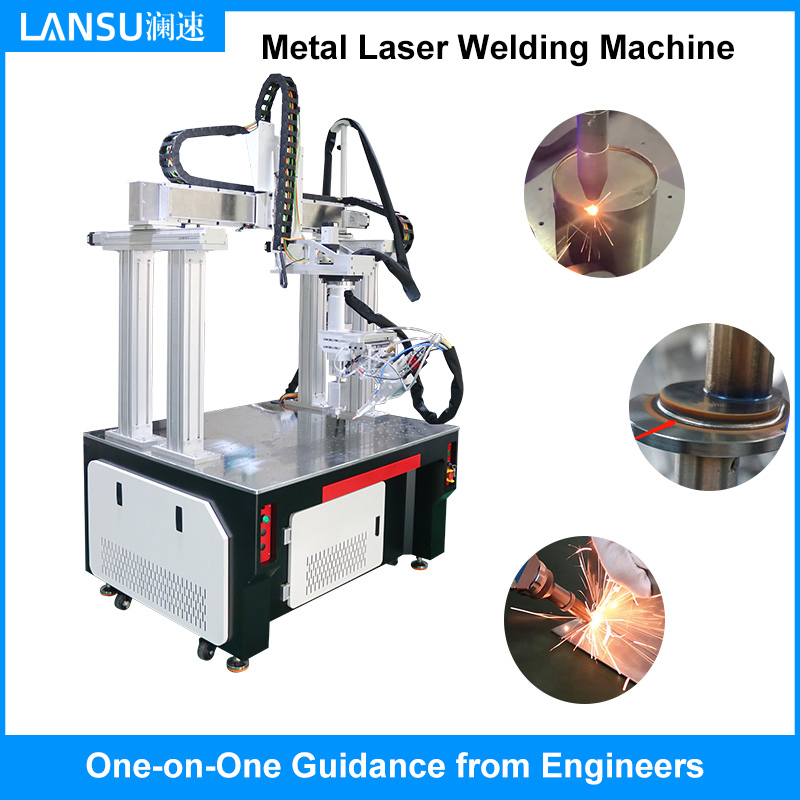 Lansu 3000W Gantry Galvo Laser Welder for Aluminum Alloy Structural Welding with CE