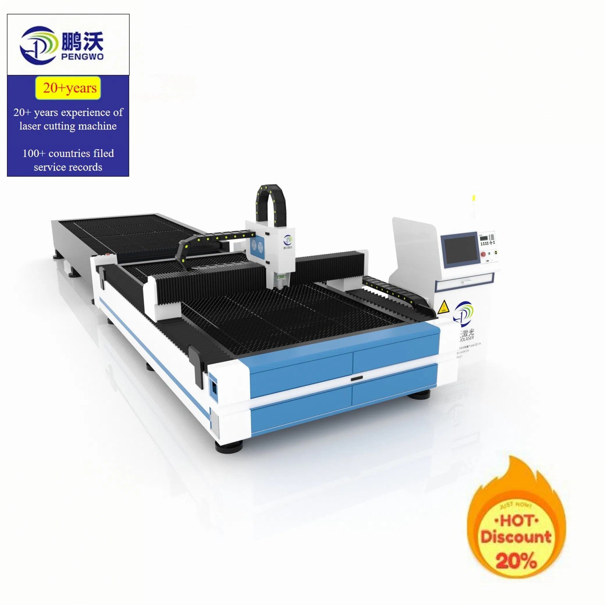 High-Power 30kw Laser Cutter for Stainless and Carbon Steel