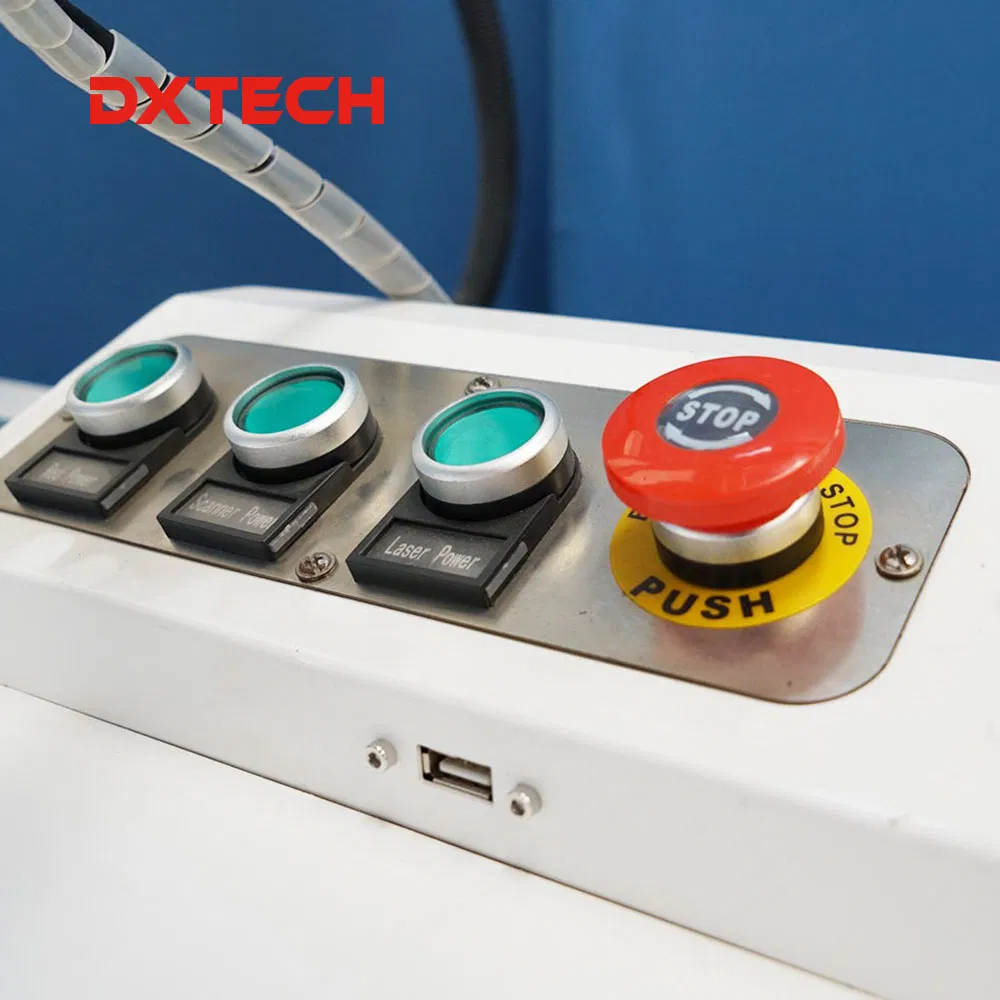 30W 50W Desktop Laser Cutting Marking Machine for Metal and Non-Metal with 110*110mm Standard Marking Area for Metal Marking Negotiable Price