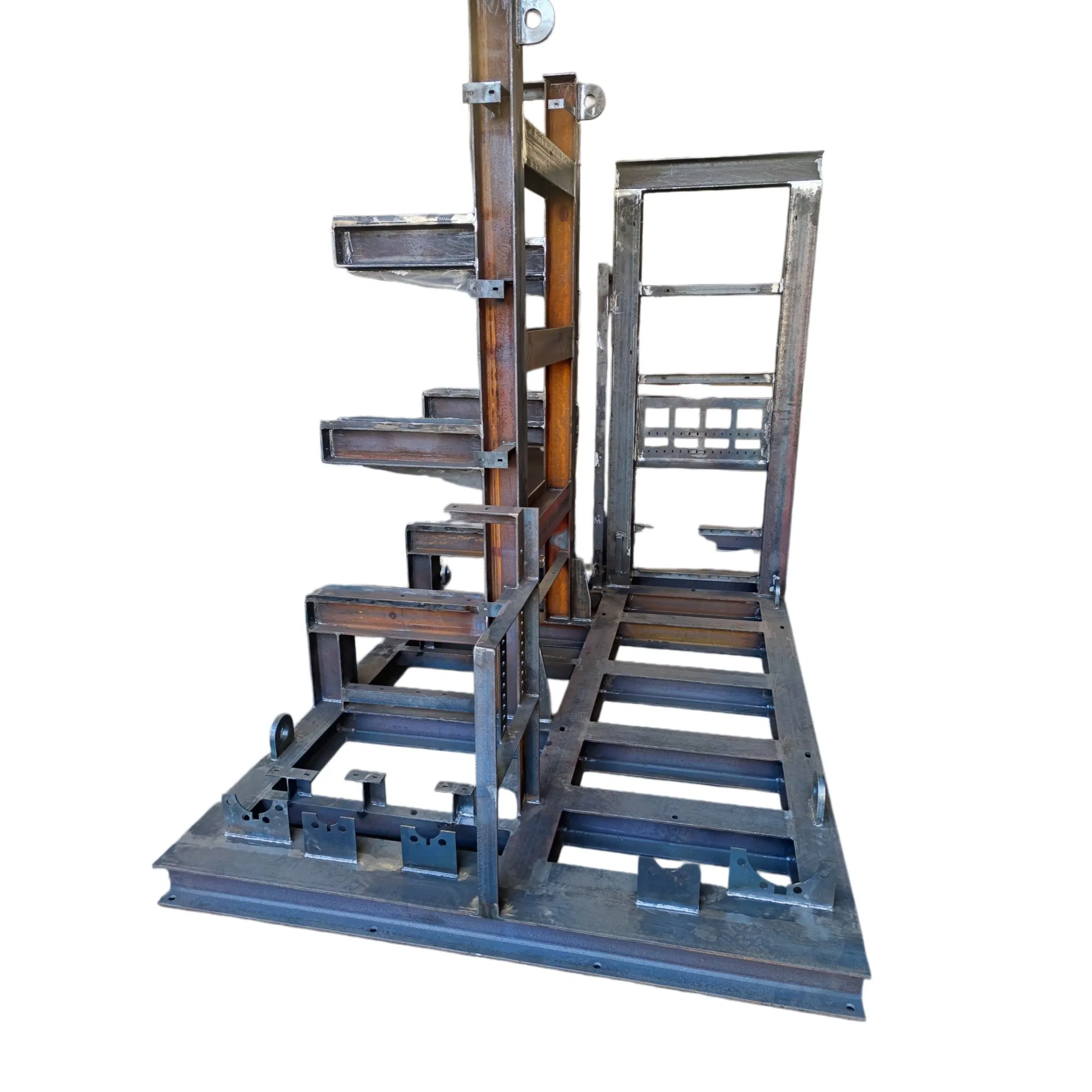 Carbon Steel Bending, Welding, Powder Coating, Structural Components for Logistics Conveying Equipment