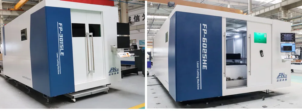 Full Cover Fiber Laser Cutting Machine