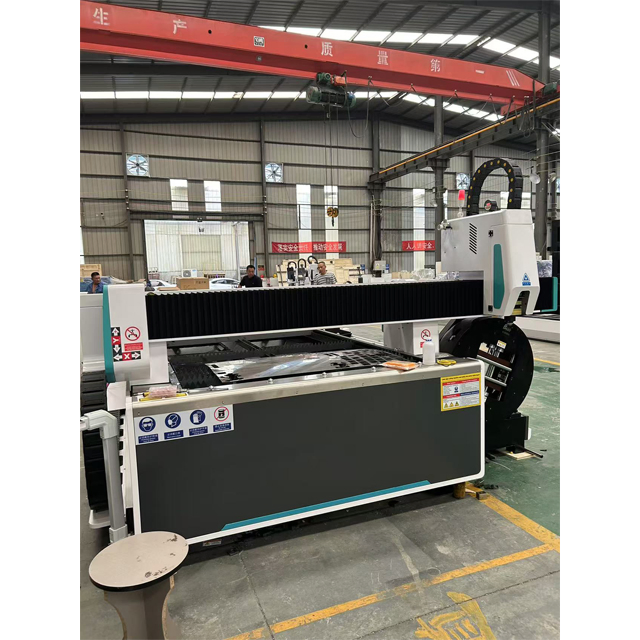 Integrated Laser Cutting System for Heavy-Duty Plates and Tubes for Industrial Metal Cutting