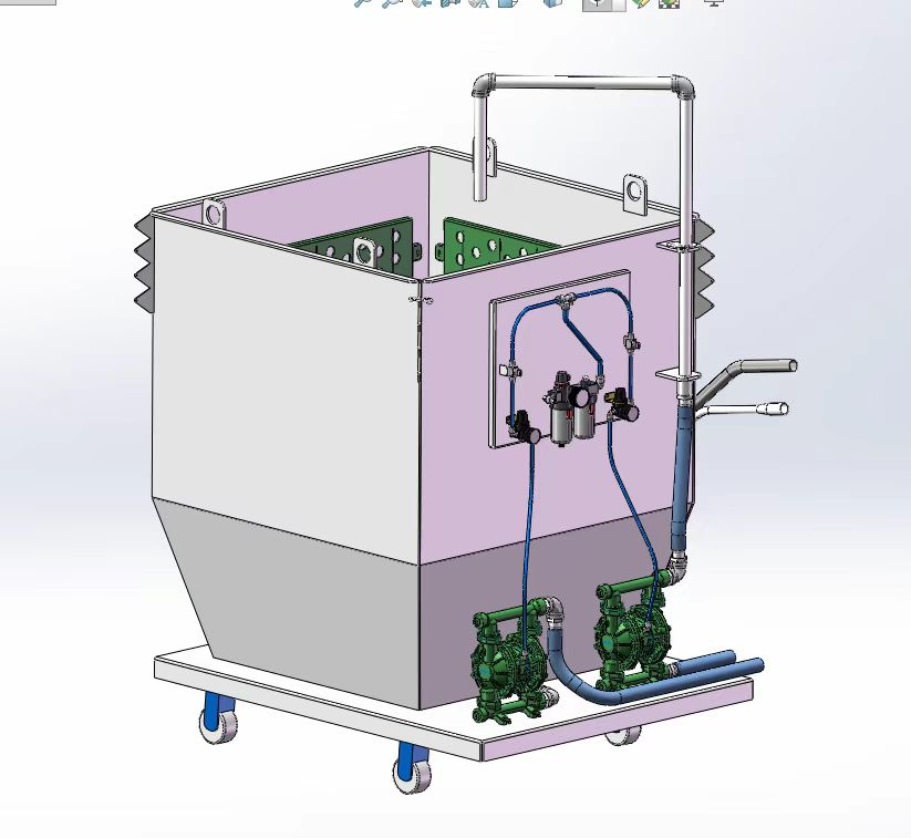 New Type Remove Abrasive Garnet Sand Remover From Water Jet Cutting Machine Tank