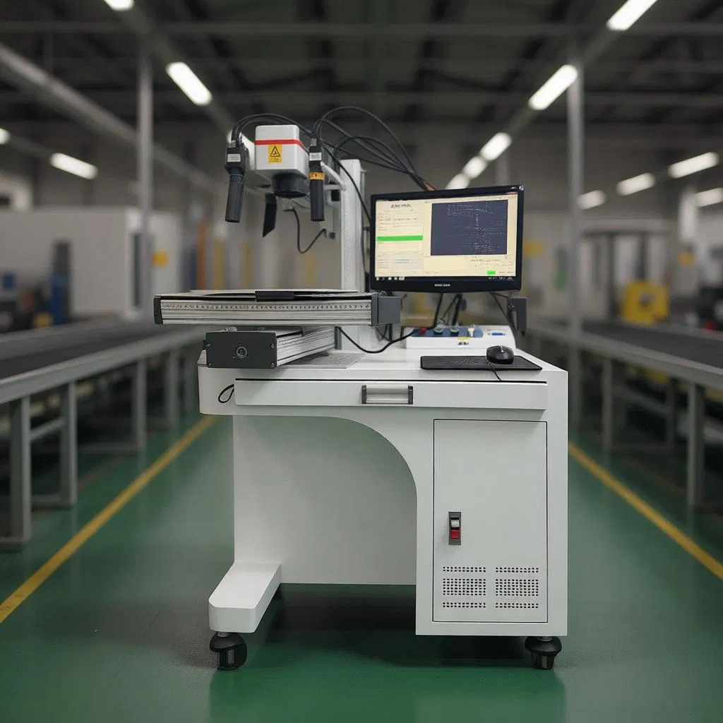 High-Speed Vision Laser PCB Marking System with Equal-Flow Annotation