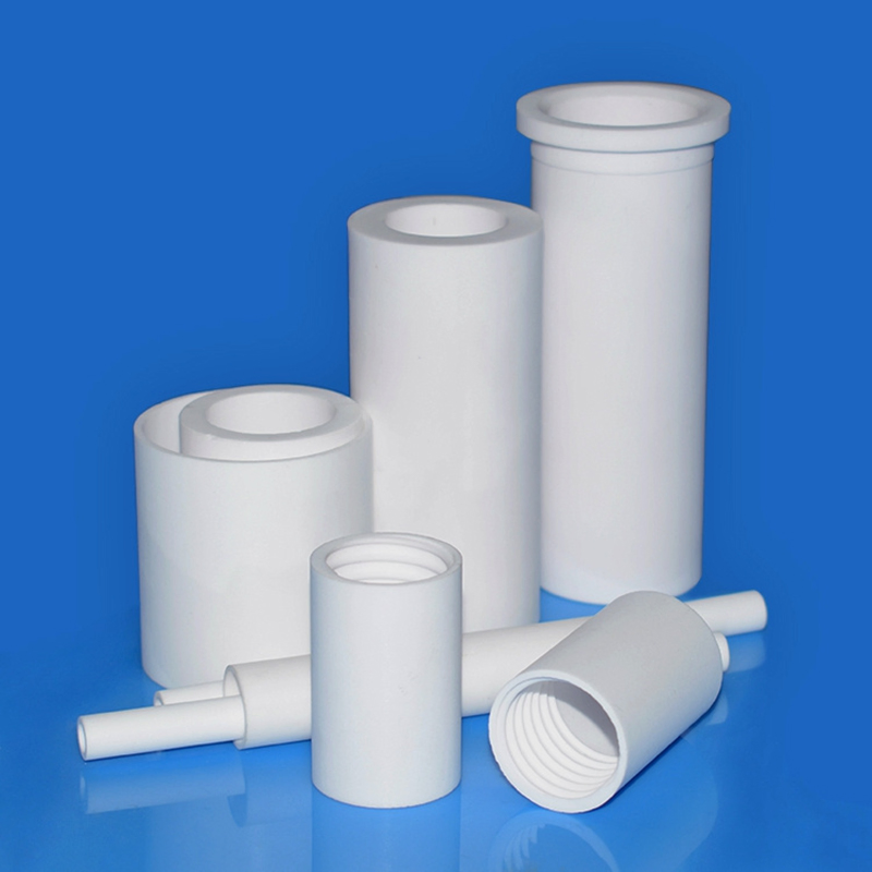 Custom High Temperature Refractory Al2O3 95% 99 Alumina Ceramic Tube for Furnace