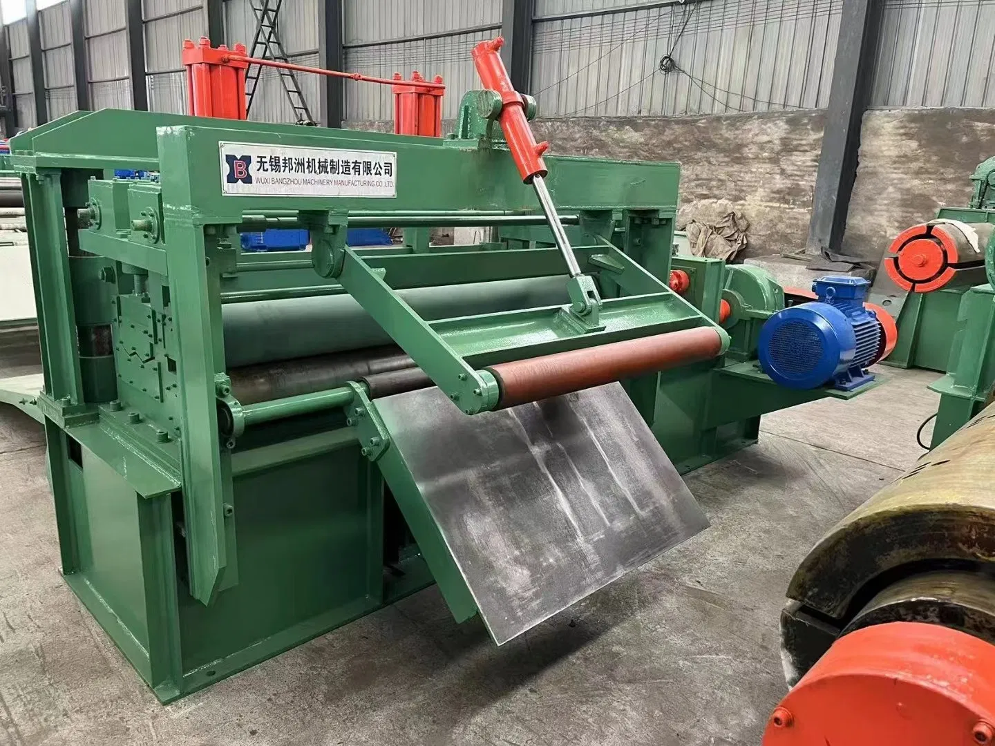 Only Slightly Used High Quality China Made Sheet Metal Stainless Steel 1650*0.3-3.0mm Slitting Line