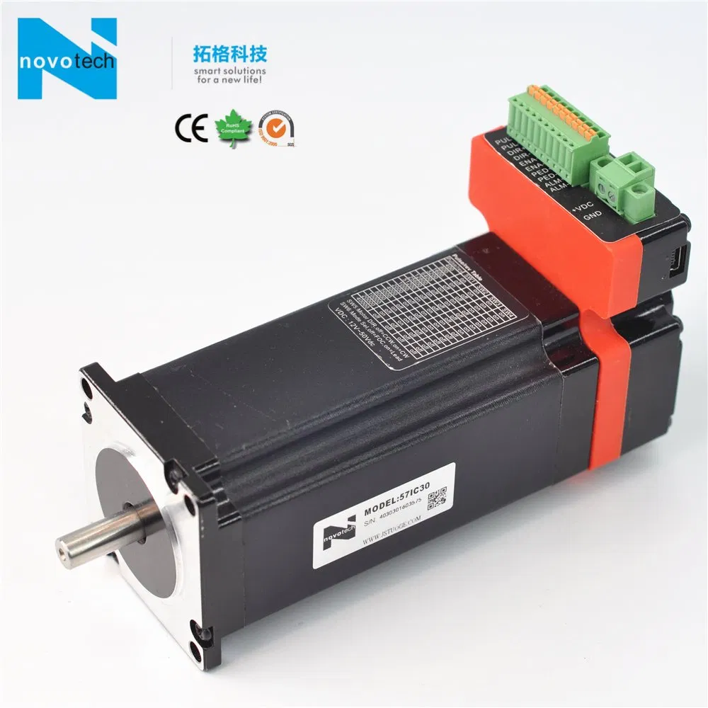 Integrated Motor System for Automatic Crawling Equipment