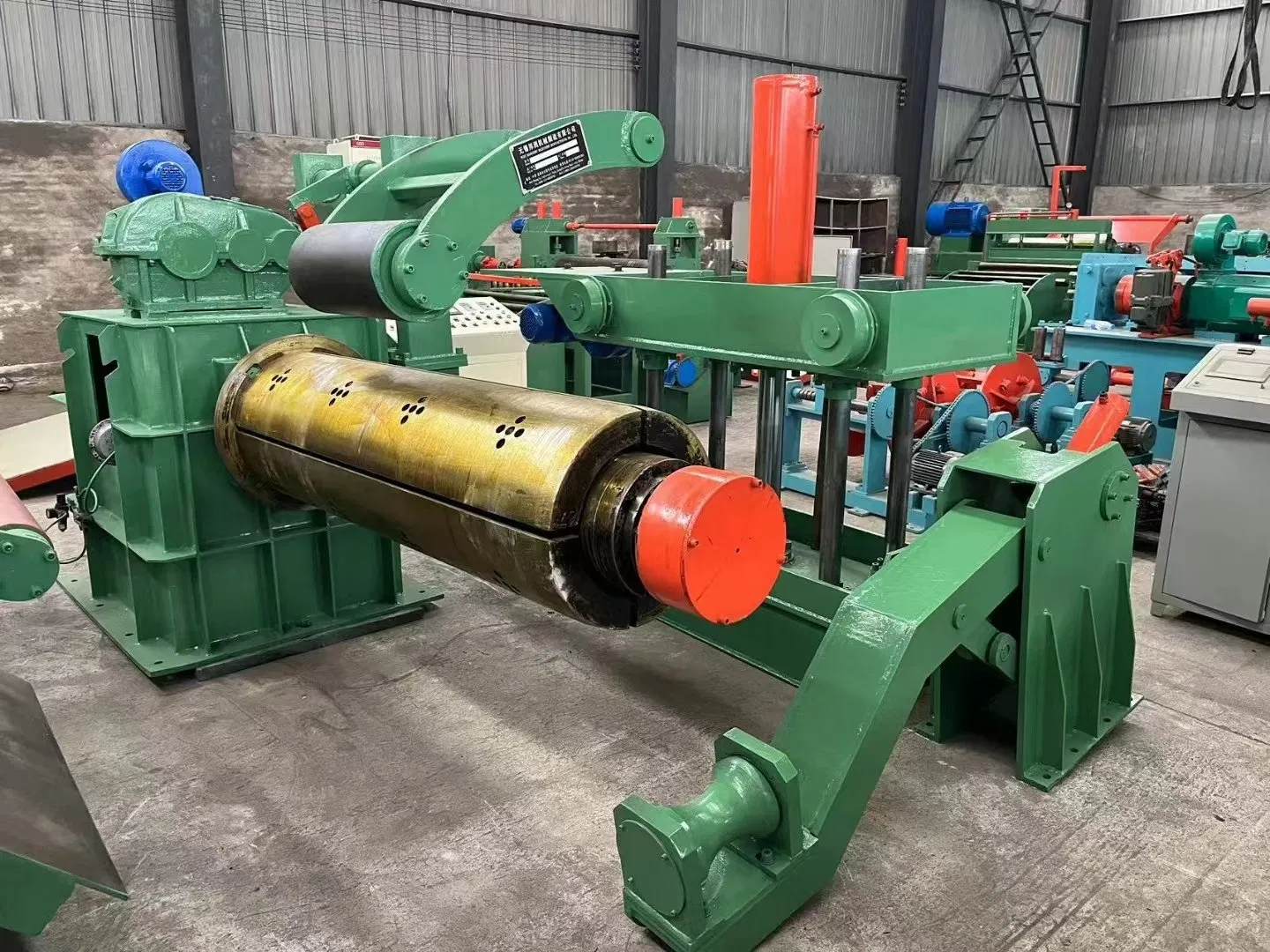 Only Slightly Used Automatic Steel Coil 1650*0.3-3.0 Slitting Line