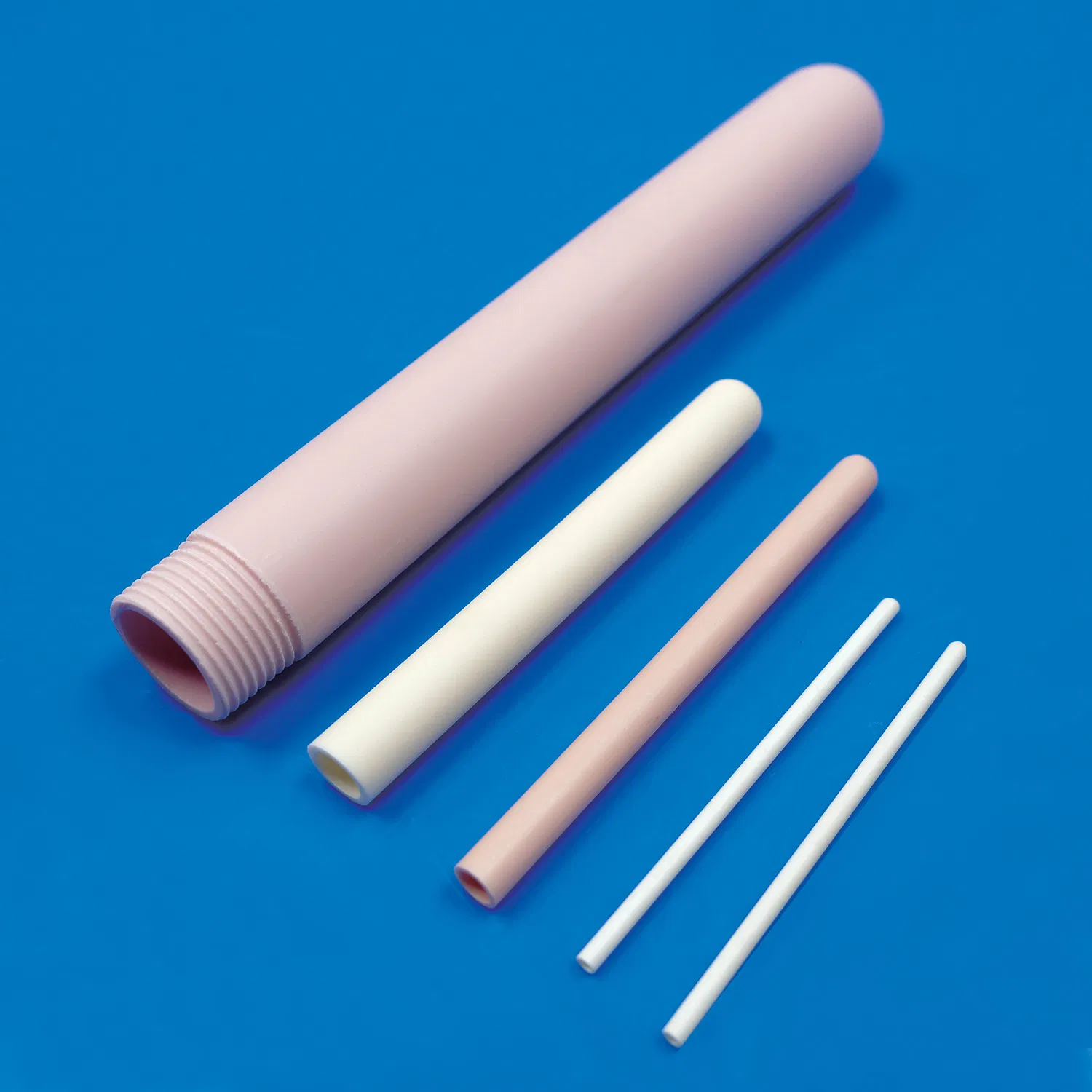 Custom High Temperature Refractory Al2O3 95% 99 Alumina Ceramic Tube for Furnace
