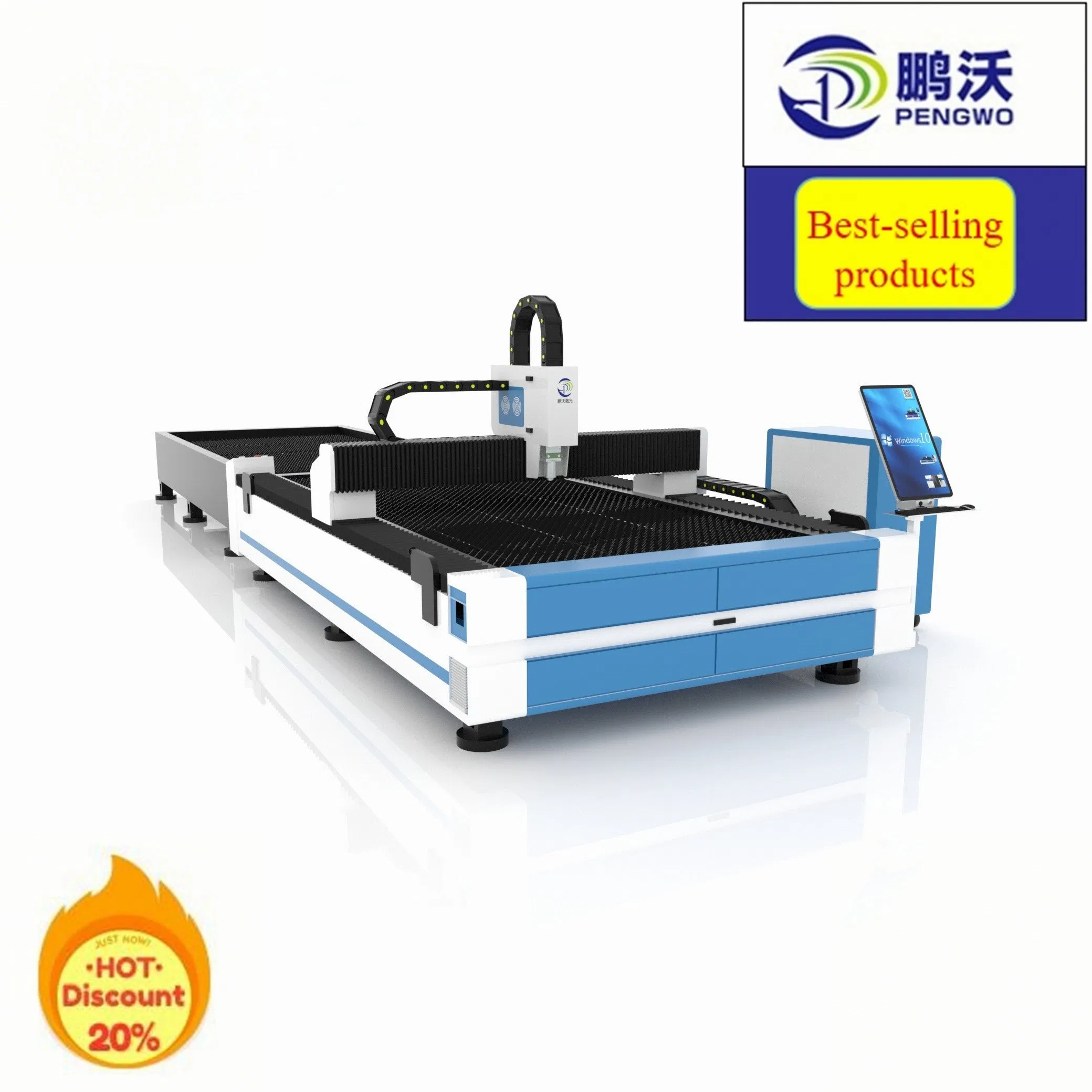 High-Power 30kw Laser Cutter for Stainless and Carbon Steel