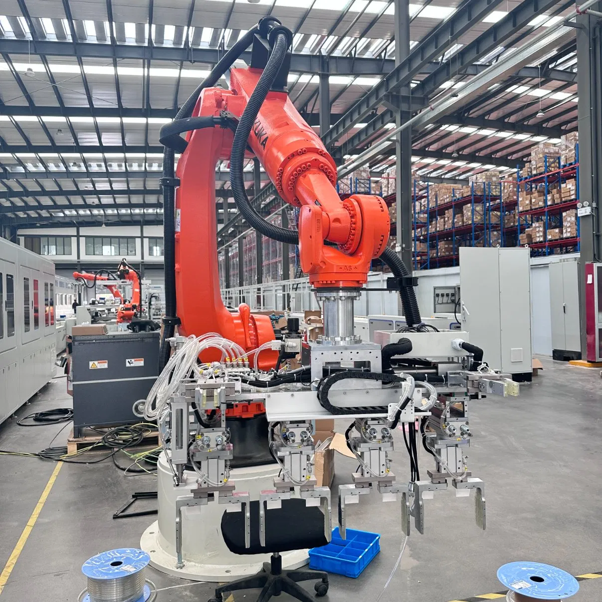 Advanced Automated Manufacturing Line for Pouch Battery Assembly