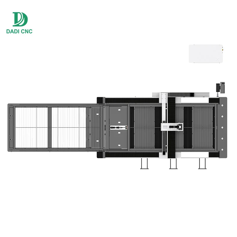 Dadi CNC Exchange Platforms 1500W 2000W 3000W 6000W 8kw 10kw 12kw 20kw Fiber Laser Cutting Machine