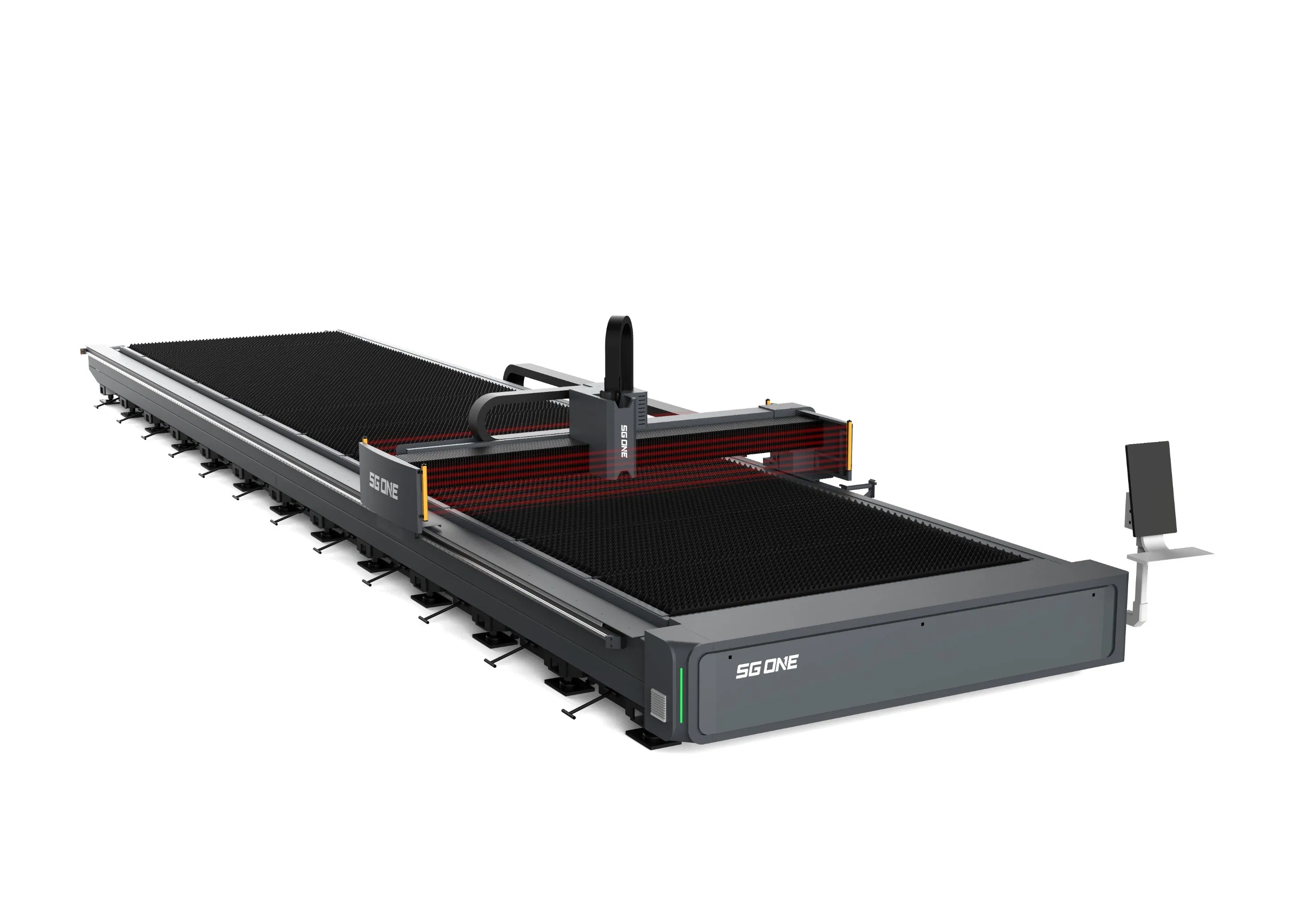 8025 Sheet Metal Industrial Laser Cutting Equipment 3000W 6000W 12kw CNC