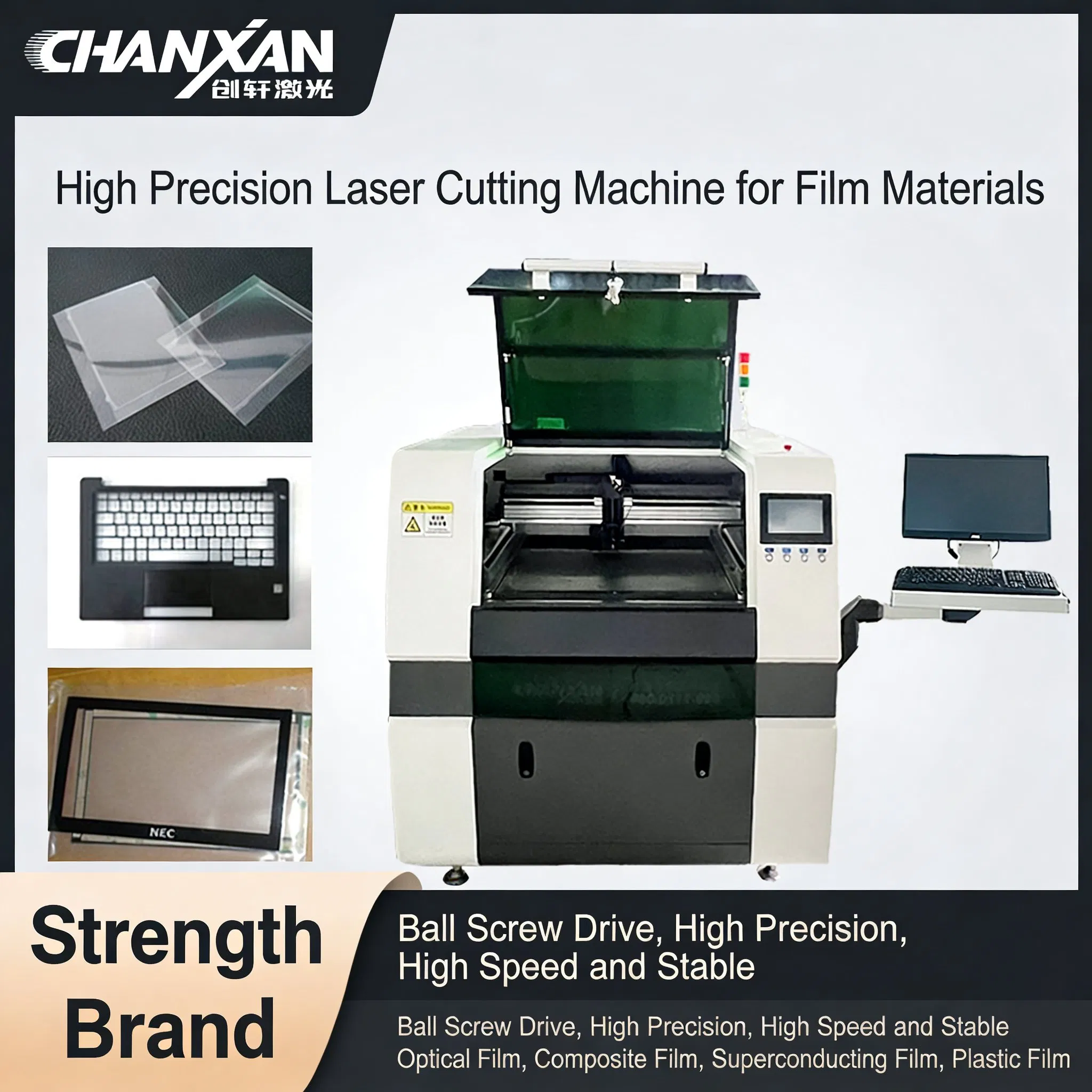Hot Sale High Precision Non-Metal Laser Cutting Machine for Professional Software