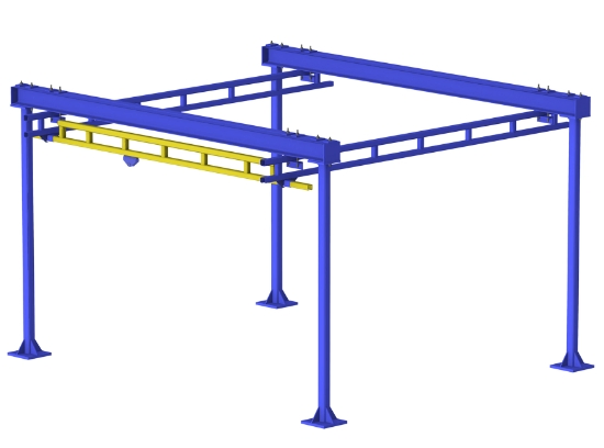 a Stable and Secure Lifting Solution - Freestanding Crane System