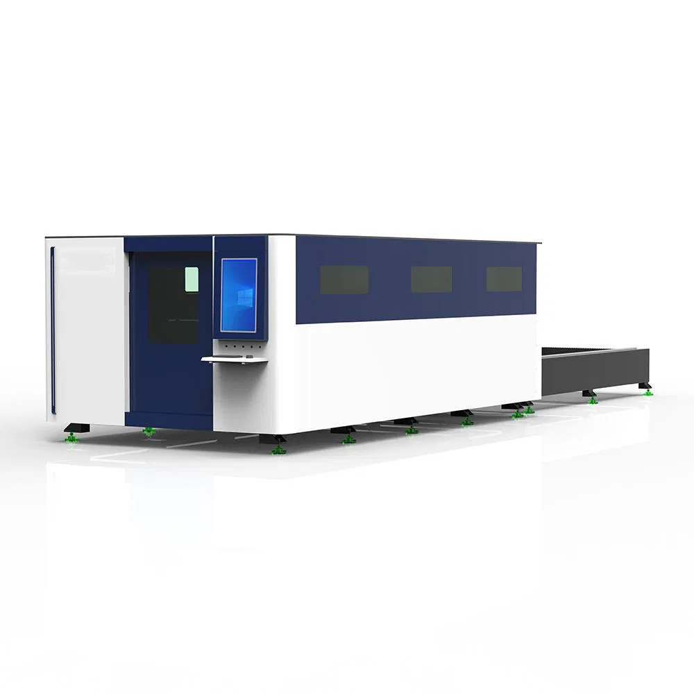Full Cover Fiber Laser Cutting Machine Thick Metal Sheet Laser Cutting Machine with Exchane Table