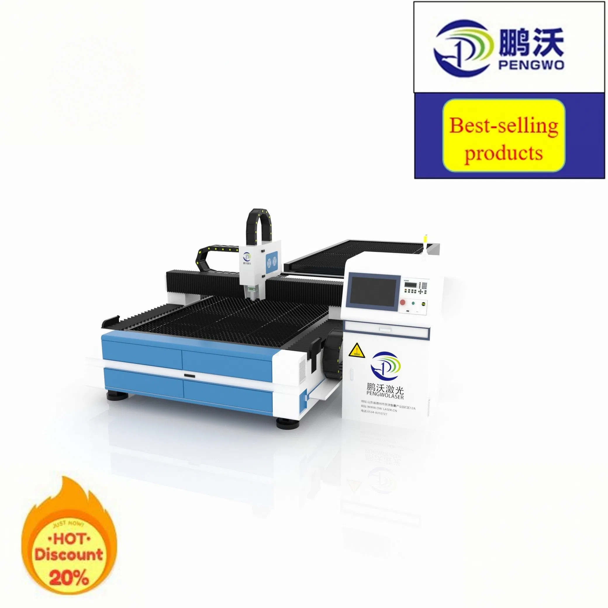 High-Power 60000W Fiber Laser Cutter for Efficient Workshops