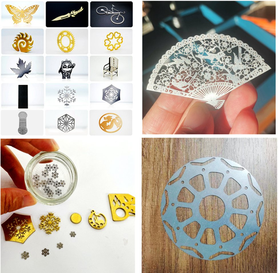 Rayther Laser 6060 High-Precision CNC Fiber Laser Cutting System for Gold