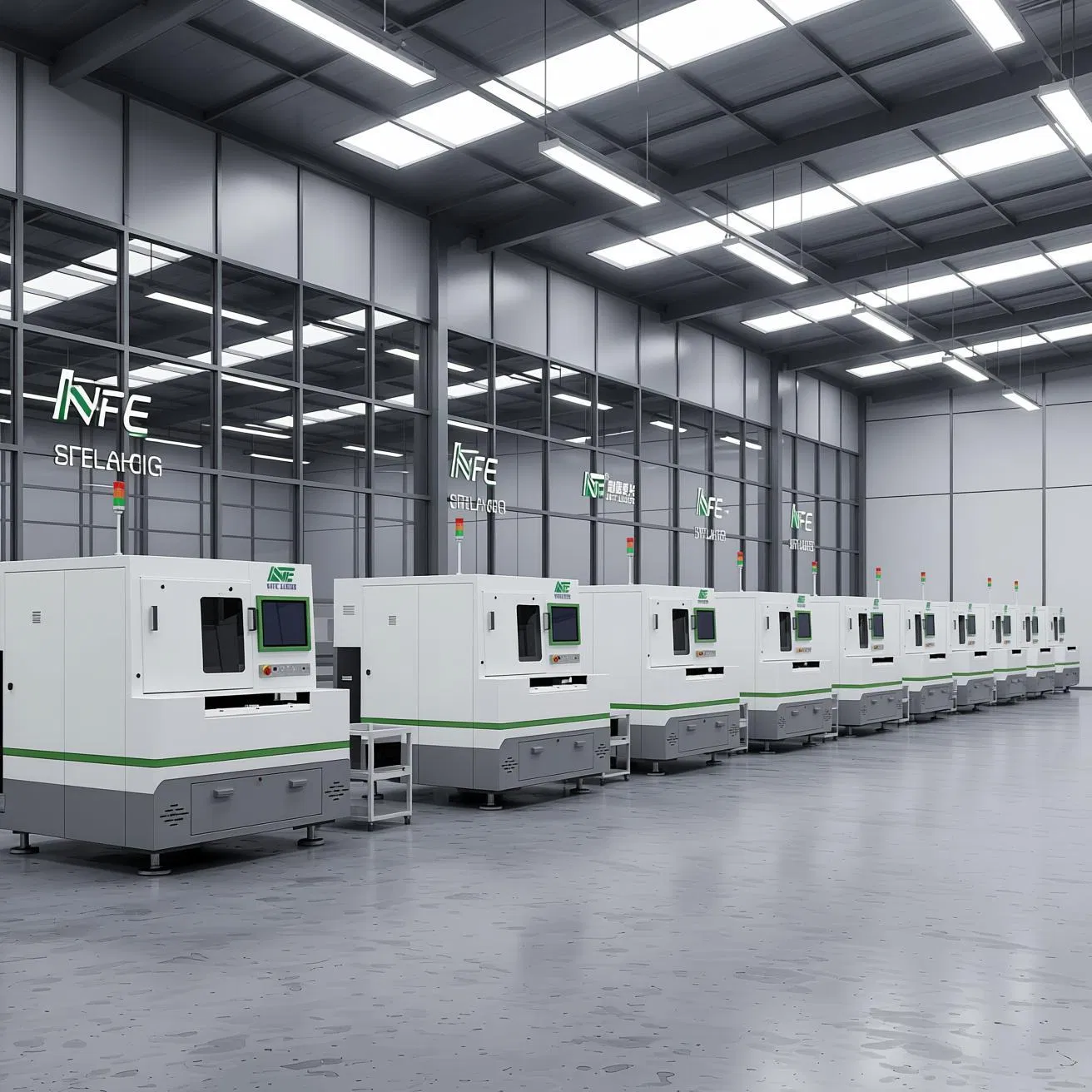 FPC Window Cutting Equipment with Picosecond/Nanosecond UV Laser High Precision 100% Yield Rate Potential, 0.15mm Minimum Pad Size for FPC Manufacturing