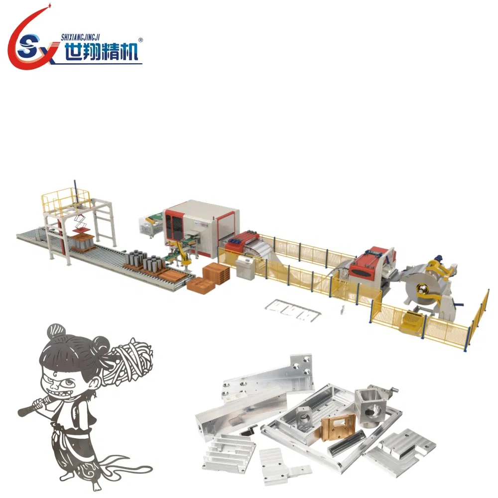 Sxl1600X4.5mm Smart Industrial Automatic Electric Coil Leveling and Cut to Length Line