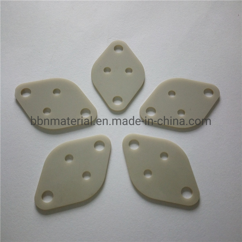 Laser Machining Aln Sheet with Holes Alumina Nitride Ceramic Substrate for Electronic