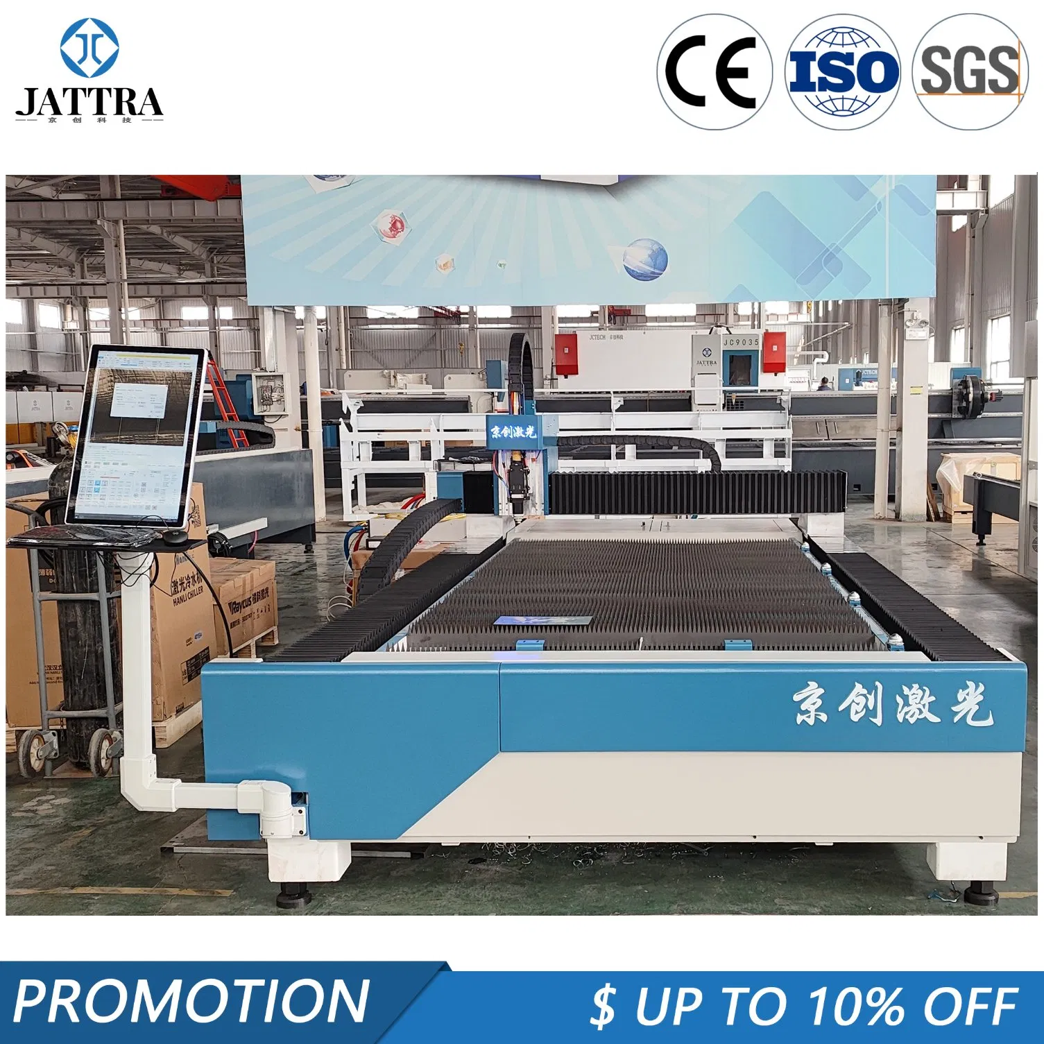 Manufacturer Price 3015 Single Platform Metal Laser Cutting Equipment for Sale