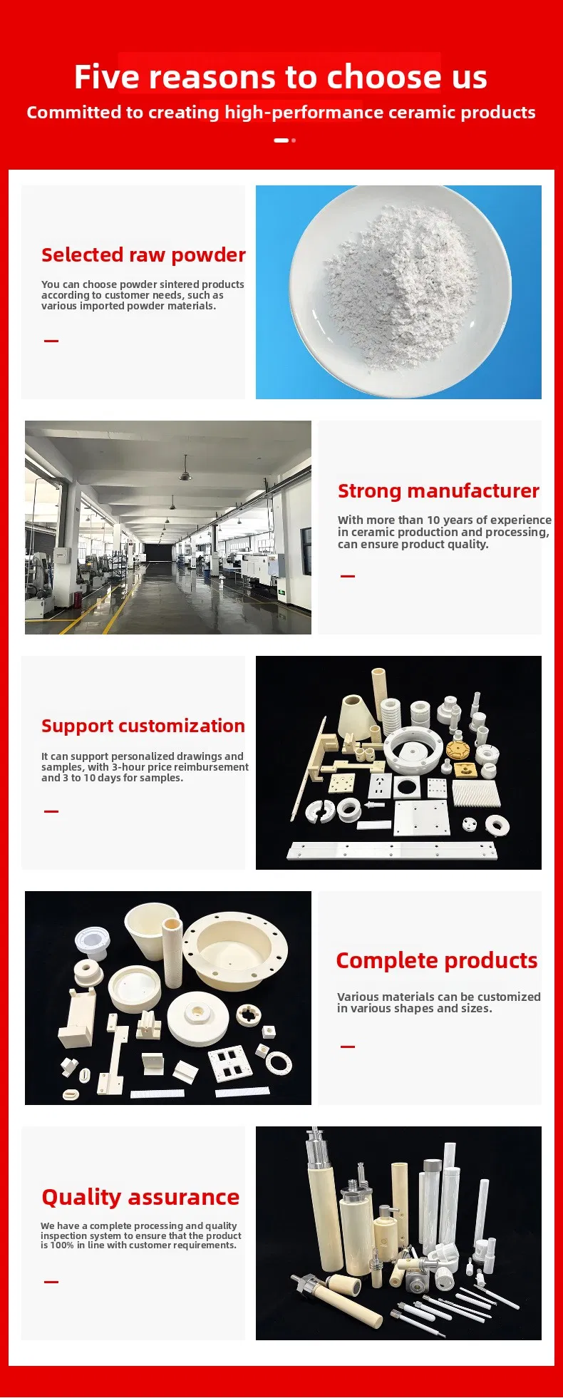 Industrial Ceramic Shaft