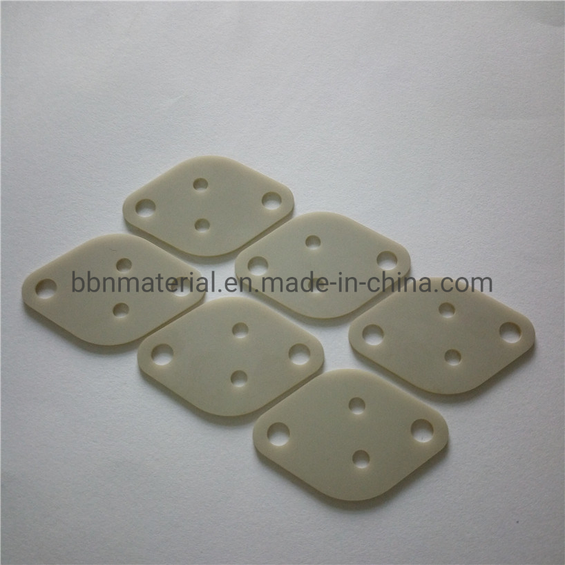 Laser Machining Aln Sheet with Holes Alumina Nitride Ceramic Substrate for Electronic