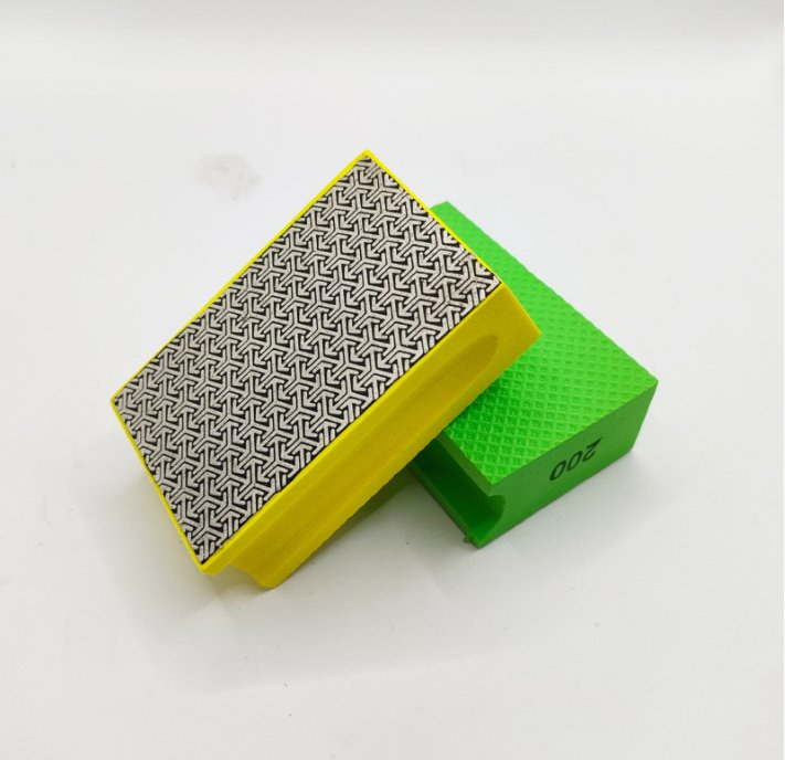 Electroplated Diamond Polishing Hand Pad for Tile Ceramic Marble Granite