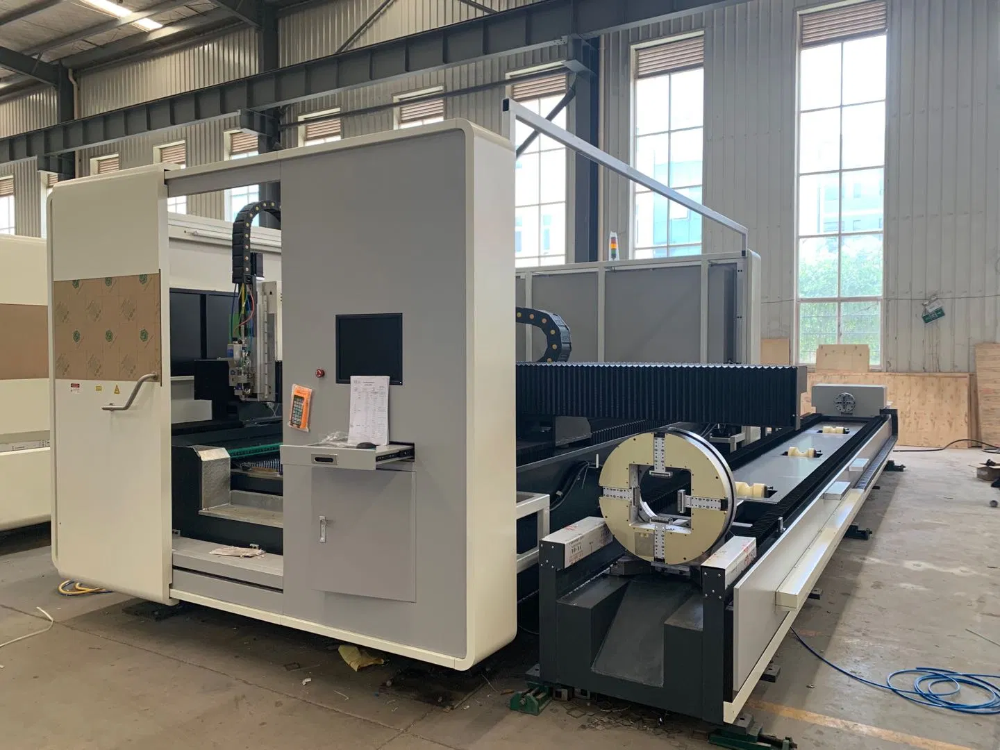 U-Shaped Steel Laser Cutting Equipment for Medical Bed Manufacturer