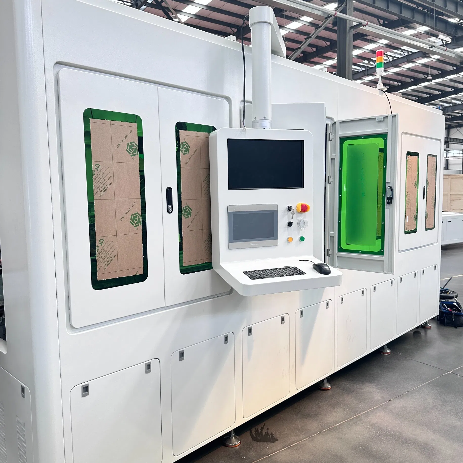 Advanced Automated Manufacturing Line for Pouch Battery Assembly