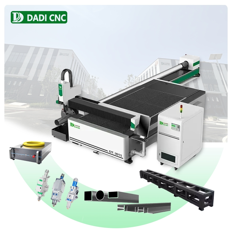 High-Precision Industrial Fiber Laser Cutting System for Metal